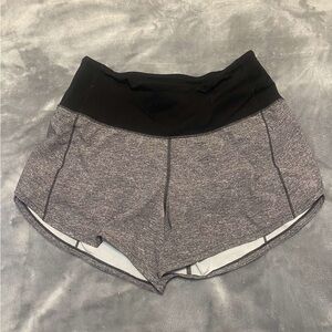 Lululemon speed up high rise 4 inch, size 4
